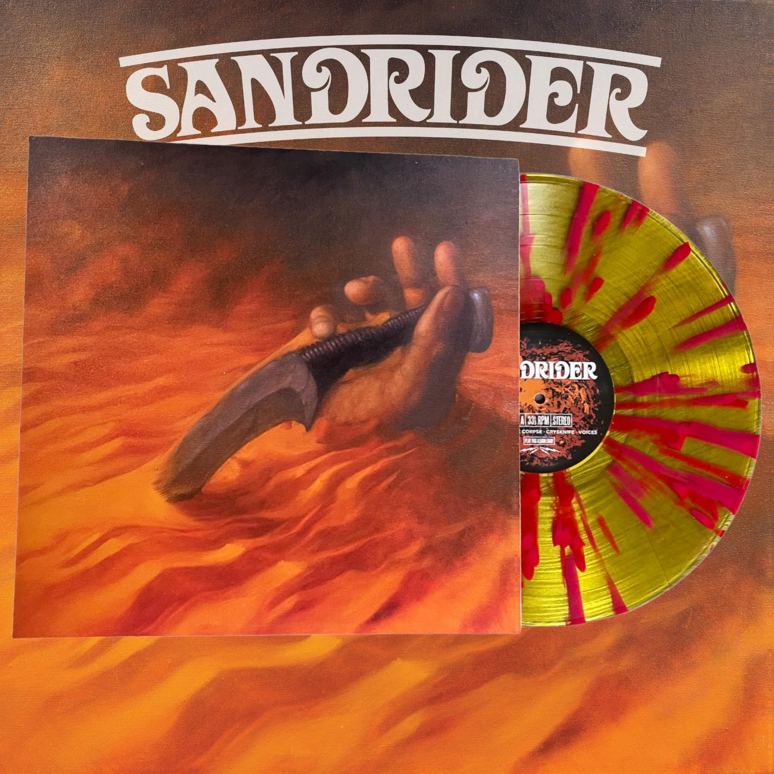 SAND & DOWN LOAD PRAYER スプリットCD Sandrider - Sandrider 12